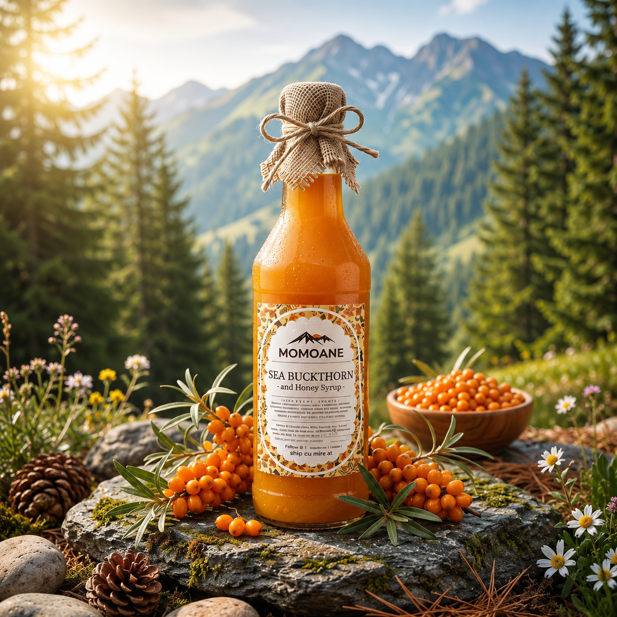 Sanddorn-Honig-Sirup 500 ml