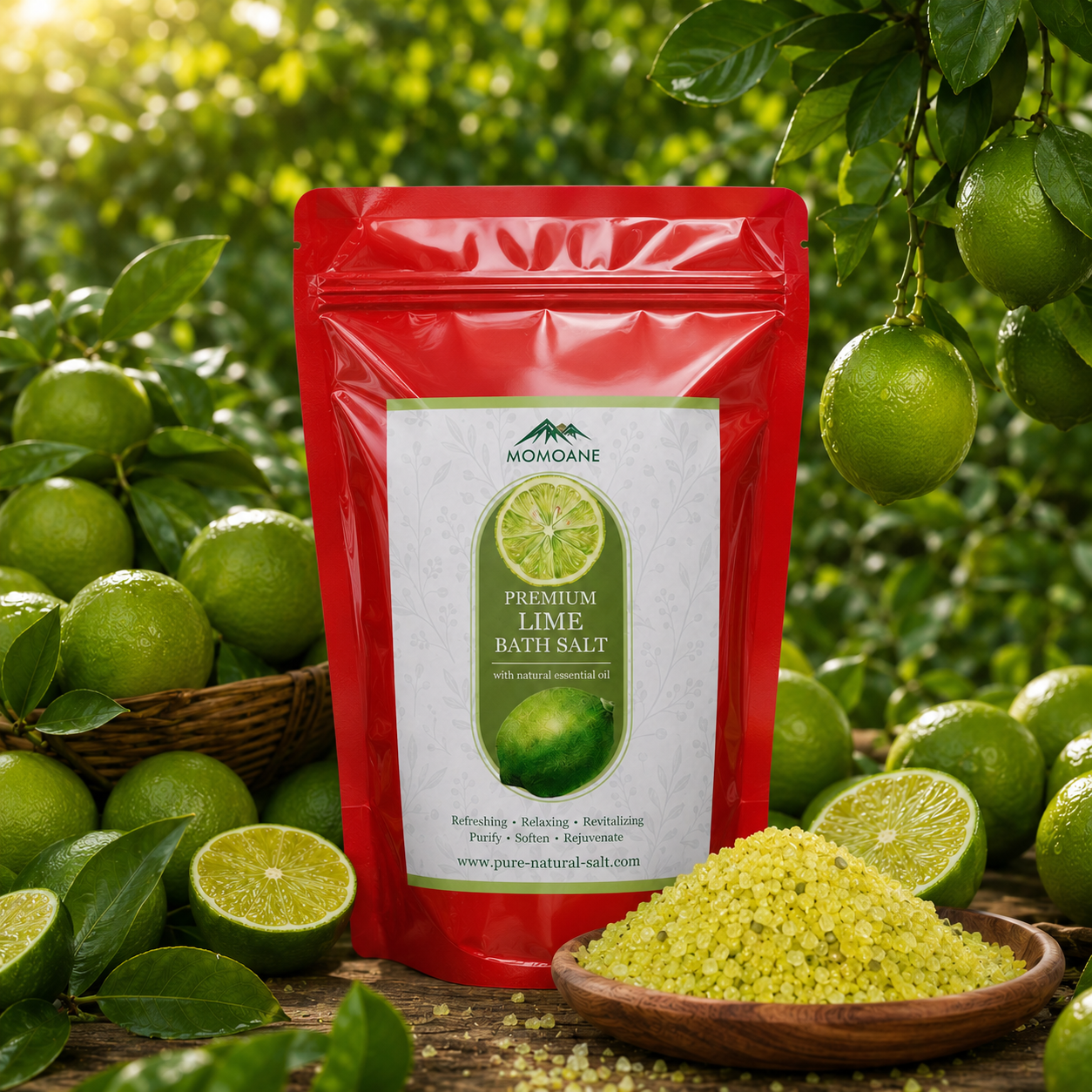 Limetten-Badesalz 4 kg