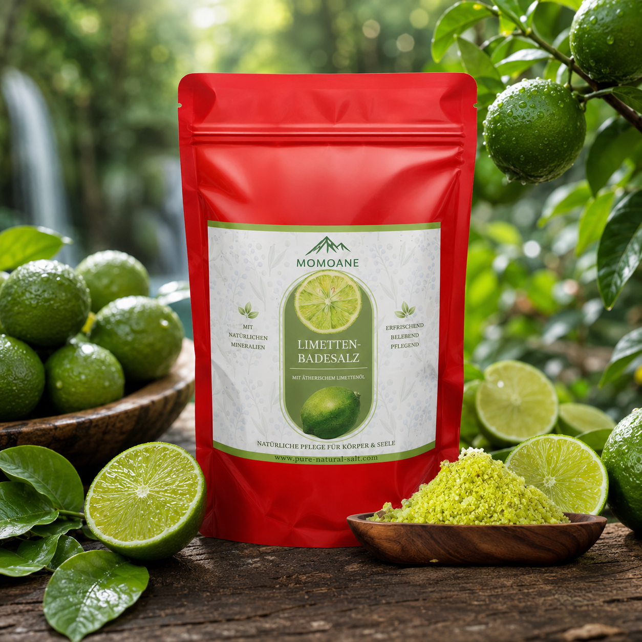 Limetten-Badesalz 4 kg