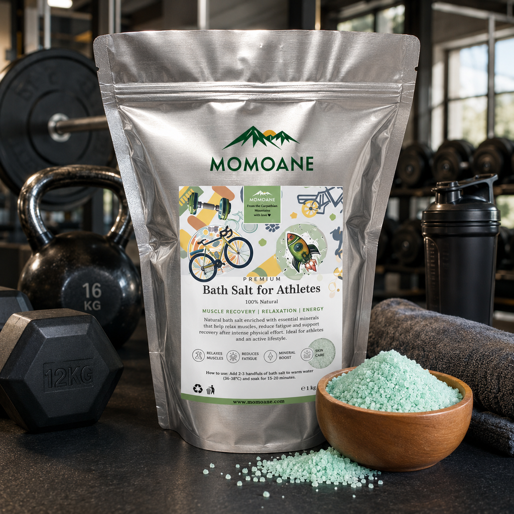 Sportler-Badesalz – Muskelregeneration und Revitalisierung