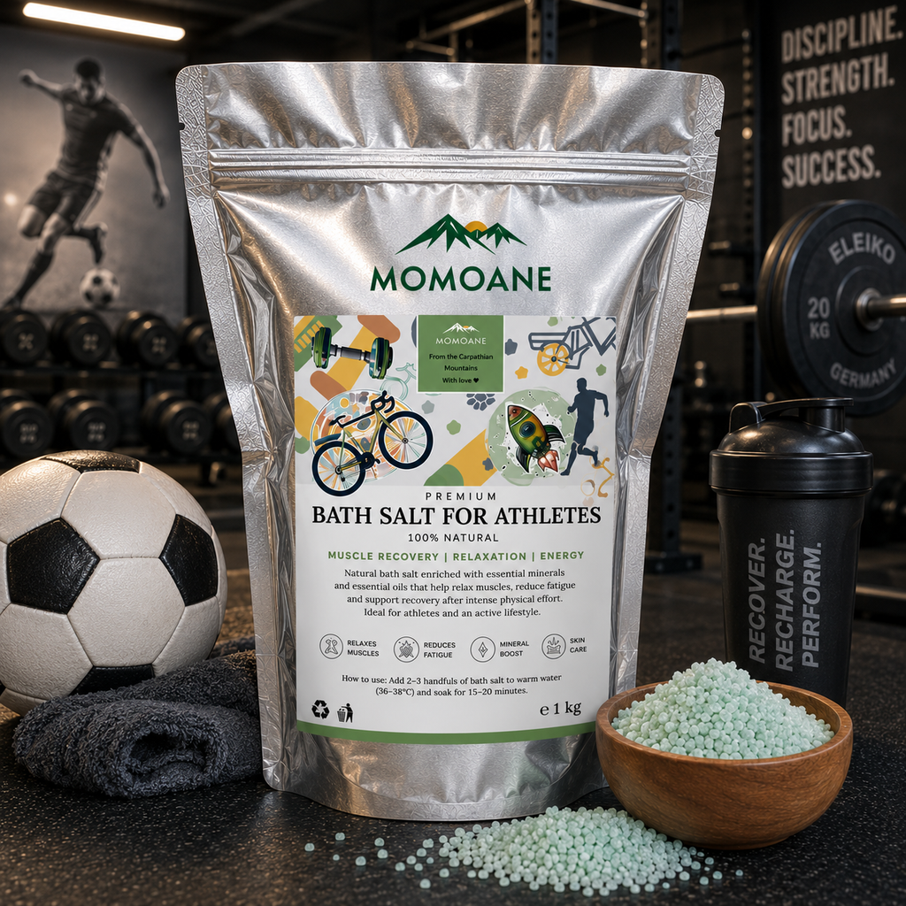 Sportler-Badesalz – Muskelregeneration und Revitalisierung