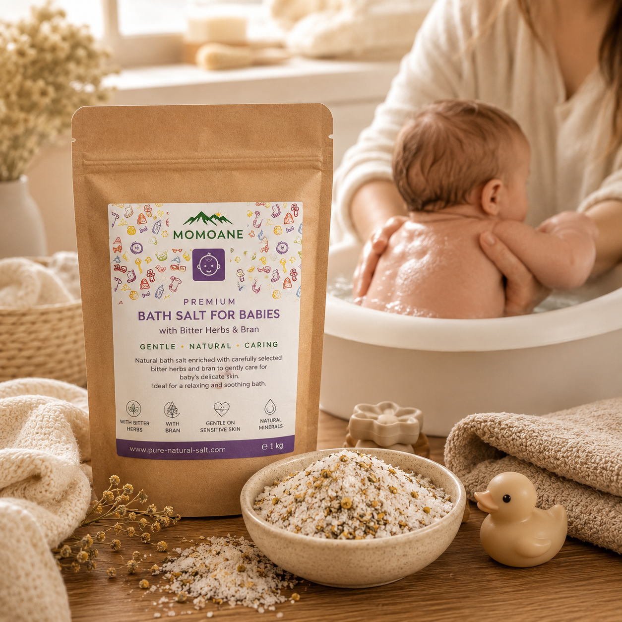 Baby-Badesalz 1,5 kg