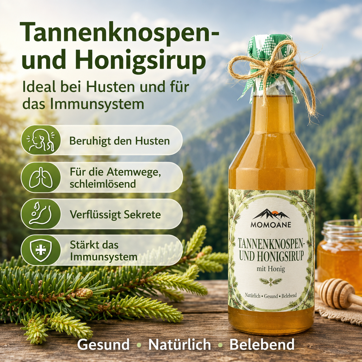 Kiefernsprossen-Sirup 500 ml