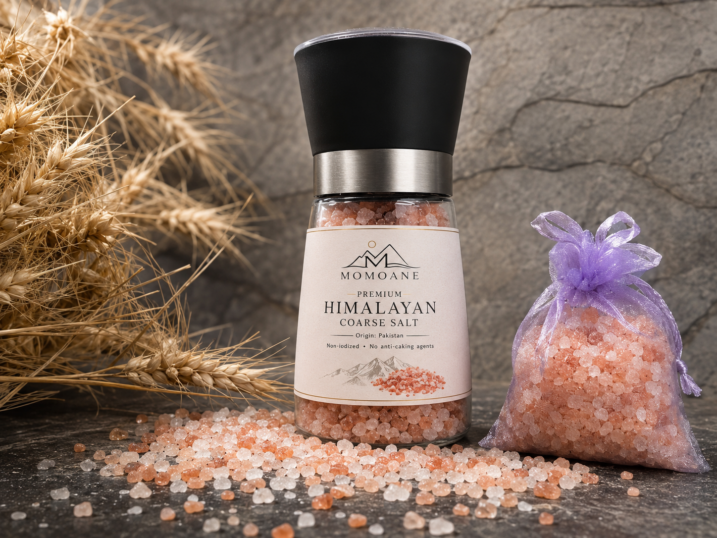 Himalaya-Rosasalz-Mühle – Ohne Jod und Rieselhilfsstoffe