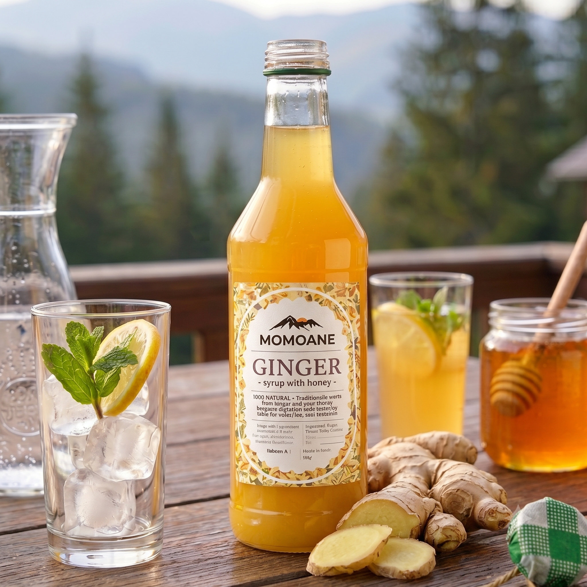 Ingwer & Honig Sirup 500ml